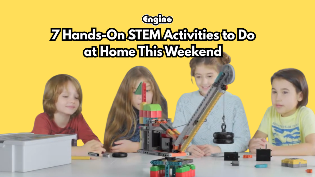 Screen-Free Fun: 7 Hands-On STEM Activities to Do at Home This Weekend