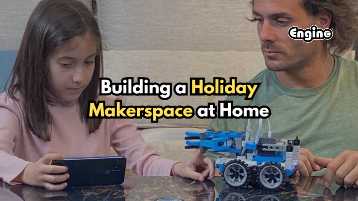 How to Build a Holiday Makerspace at Home Using Engino Sets