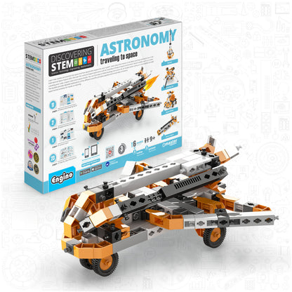 Engino Discovering STEM Astronomy: Educational Space Engineering Toys for Kids Ages 9+ (6 Models to Build)