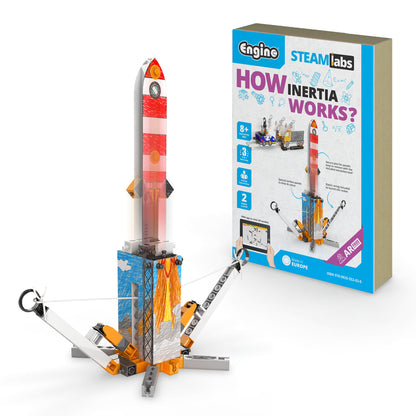 Engino STEAM Labs: How Inertia Works, STEM Building Kit for Kids Ages 8+ (2 Models to Build)