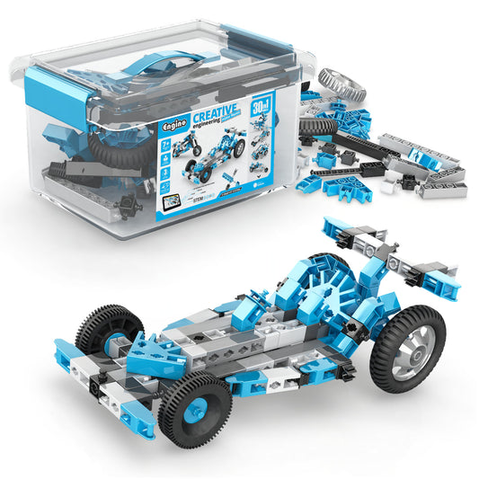 Creative Engineering 30 in 1- MAKER MASTER: STEM Educational Toys for Kids Ages 7+ (30 Models to Build)