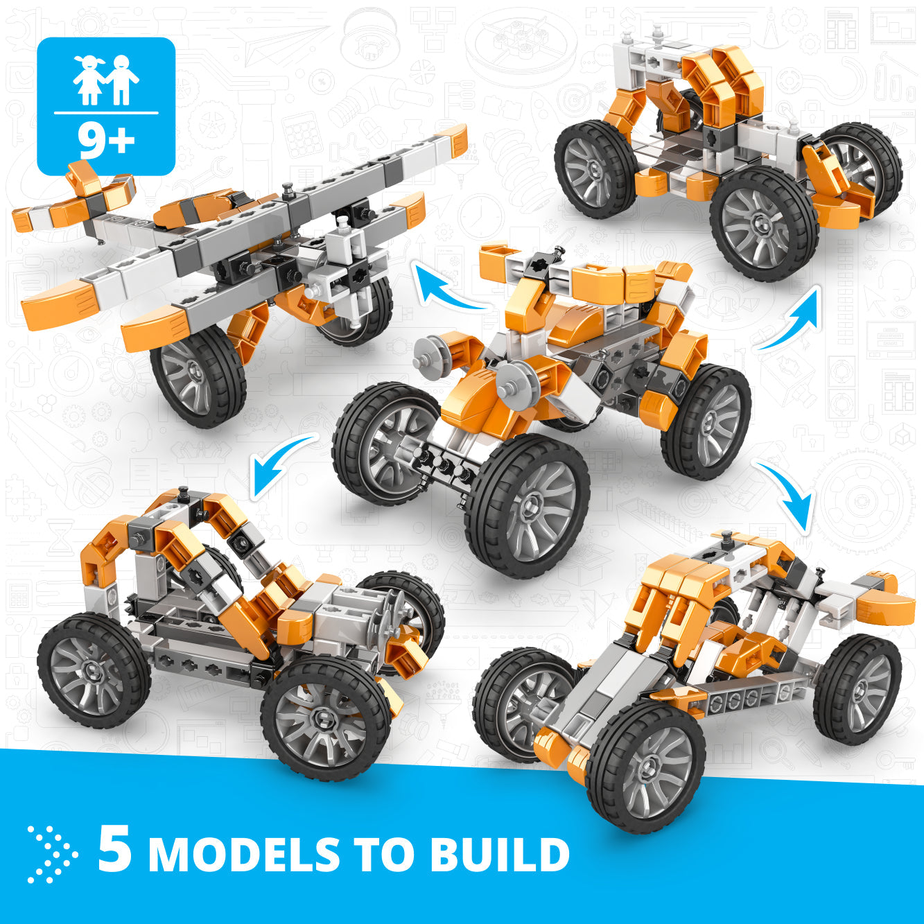Inventor 16 modelov motorky Rozumné hračky.sk Inventor 16 modelov motorky Rozumné hračky.sk