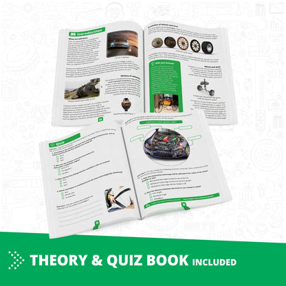 Engino Discovering STEM Technology of Machines: How Cars Work, Building Toys for Kids Ages 9+ (10 Models to Build)