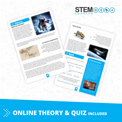 Engino Inventor Mechanics- Space Shutte: Fun Space Engineering Toys for Kids Ages 9+ (5 Models to Build)