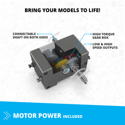 Engino Inventor Robotized- GinoBot: 10-in-1 Programmable Robotics & Coding STEM Kit for Kids Ages 9+