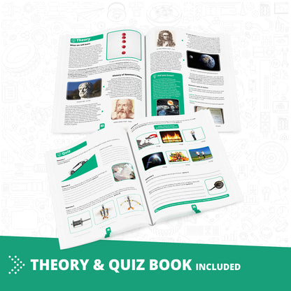 Engino Discovering STEM Physics Laws Set: Learning Inertia, Friction & Energy Conservation, Toys for Kids Ages 9+ (6 Models to Build)