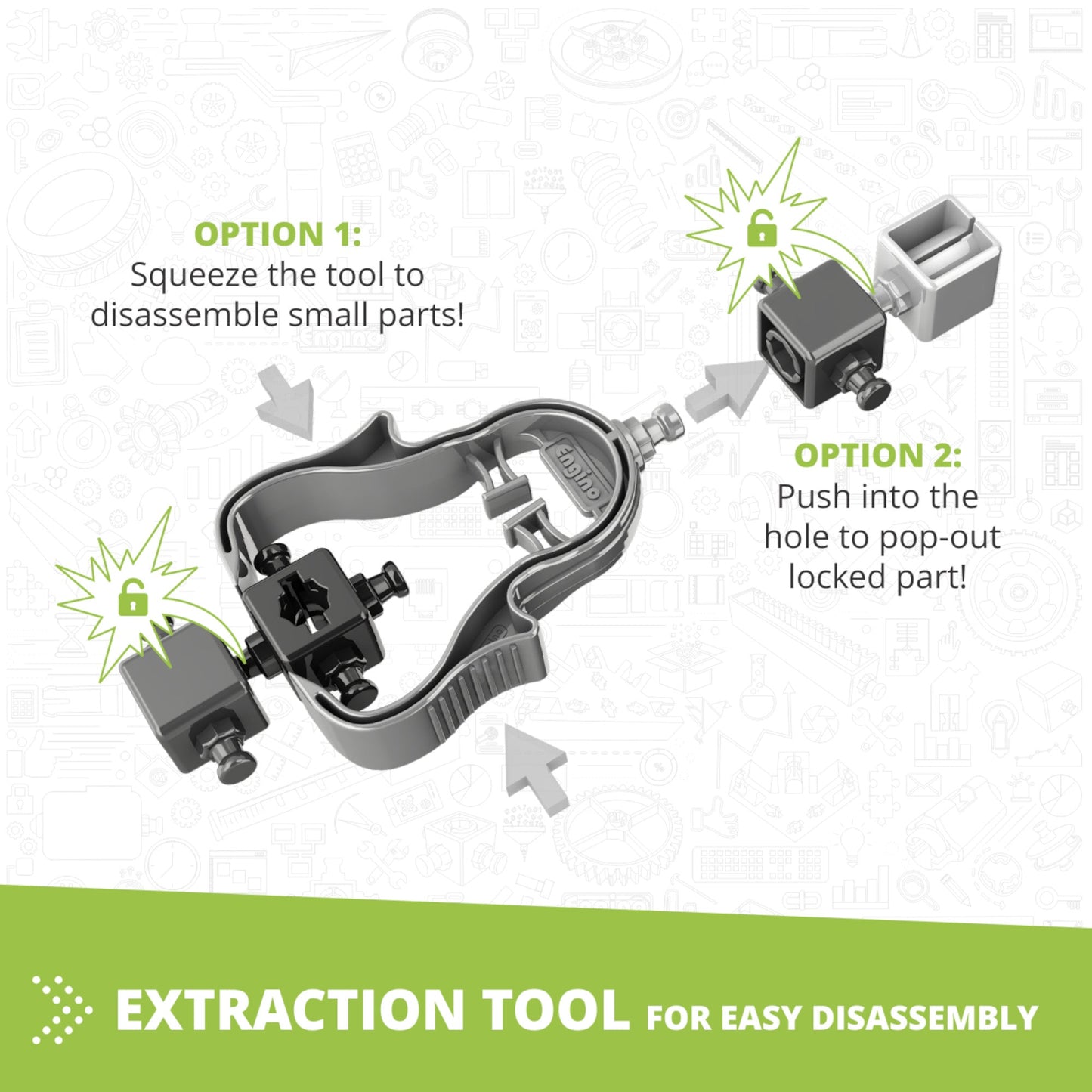 Engino Creative Builder: 30 Models Motorized Set- STEM Engineering Toys for Kids Ages 7+ (30 Models to Build)