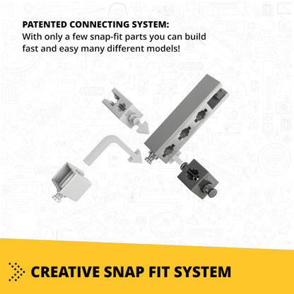 Engino Creative Builder: 20 Multimodel Set- STEM Building Toys for Kids Ages 6+ (20 Models to Build)