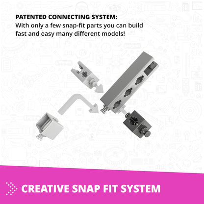 Engino Creative Builder: 15 Models Designer Set- STEM Building Toys for Kids Ages 6+ (15 Models to Build)