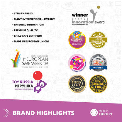 Engino MakerSpace: Exploration Ship STEM Building Kit for Kids Ages 8+ (1 Model to Build)