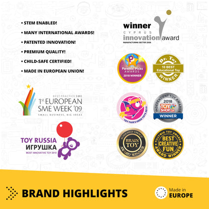 Engino Creative Builder: 20 Multimodel Set- STEM Building Toys for Kids Ages 6+ (20 Models to Build)