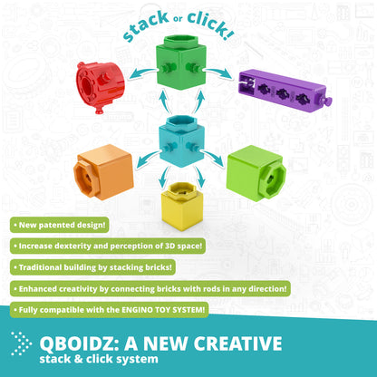 Engino STEAM Labs Junior– Learning About Sea Adventures STEM Building Blocks for Kids Ages 3+ (5 Models to Build)