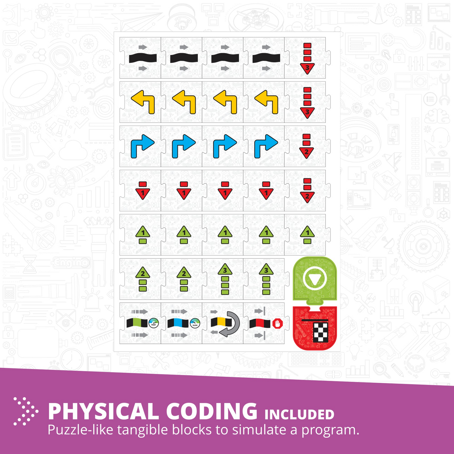 FaceBot – Tangible STEM Qboidz & Robotics Set, STEM Building & Coding Kit for Kids Ages 5–7 (96 Models to Build)