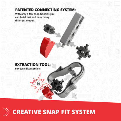Engino STEAM Labs: How Viruses Work, STEM Building Kit for Kids Ages 8+ (2 Models to Build)