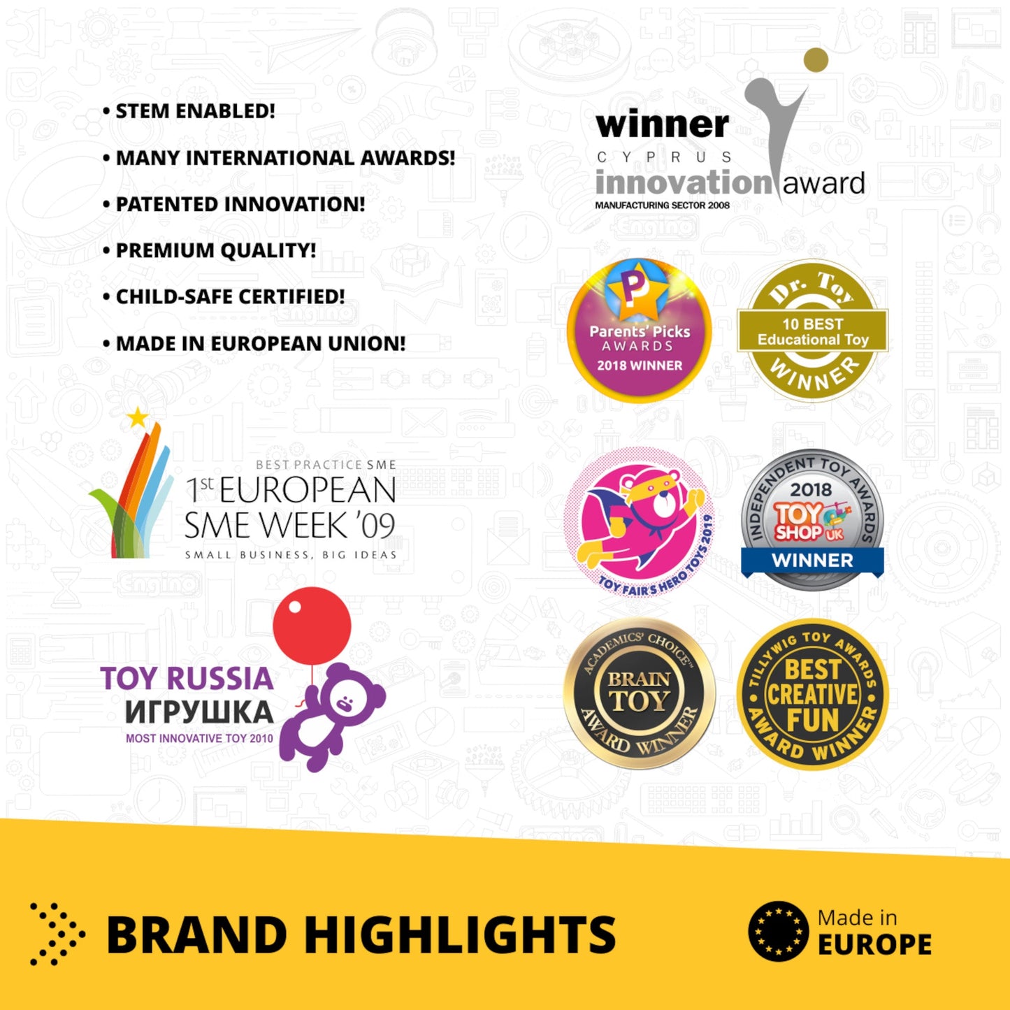 Engino Creative Builder: 120 Motorized Model Set- STEM Engineering Toys for Kids Ages 7+ (120 Models to Build)