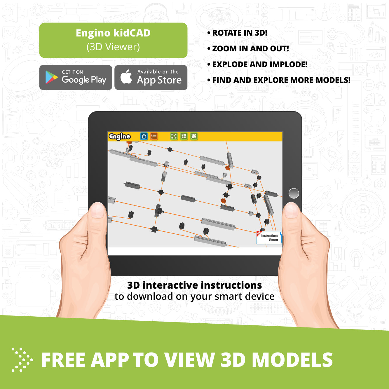 Engino STEAM Labs: How Greenhouses Work, STEM Building Toys for Kids Ages 8+ (1 Model to Build)