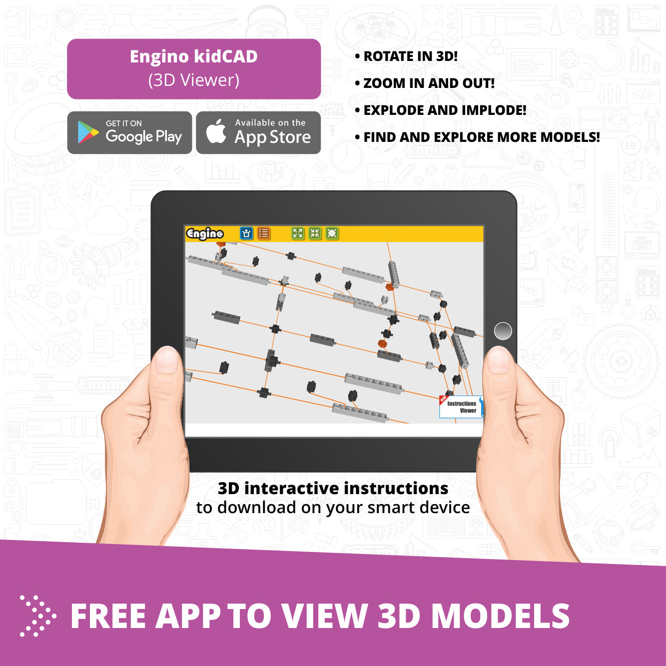 Engino STEAM Labs: How Inertia Works, STEM Building Kit for Kids Ages 8+ (2 Models to Build)