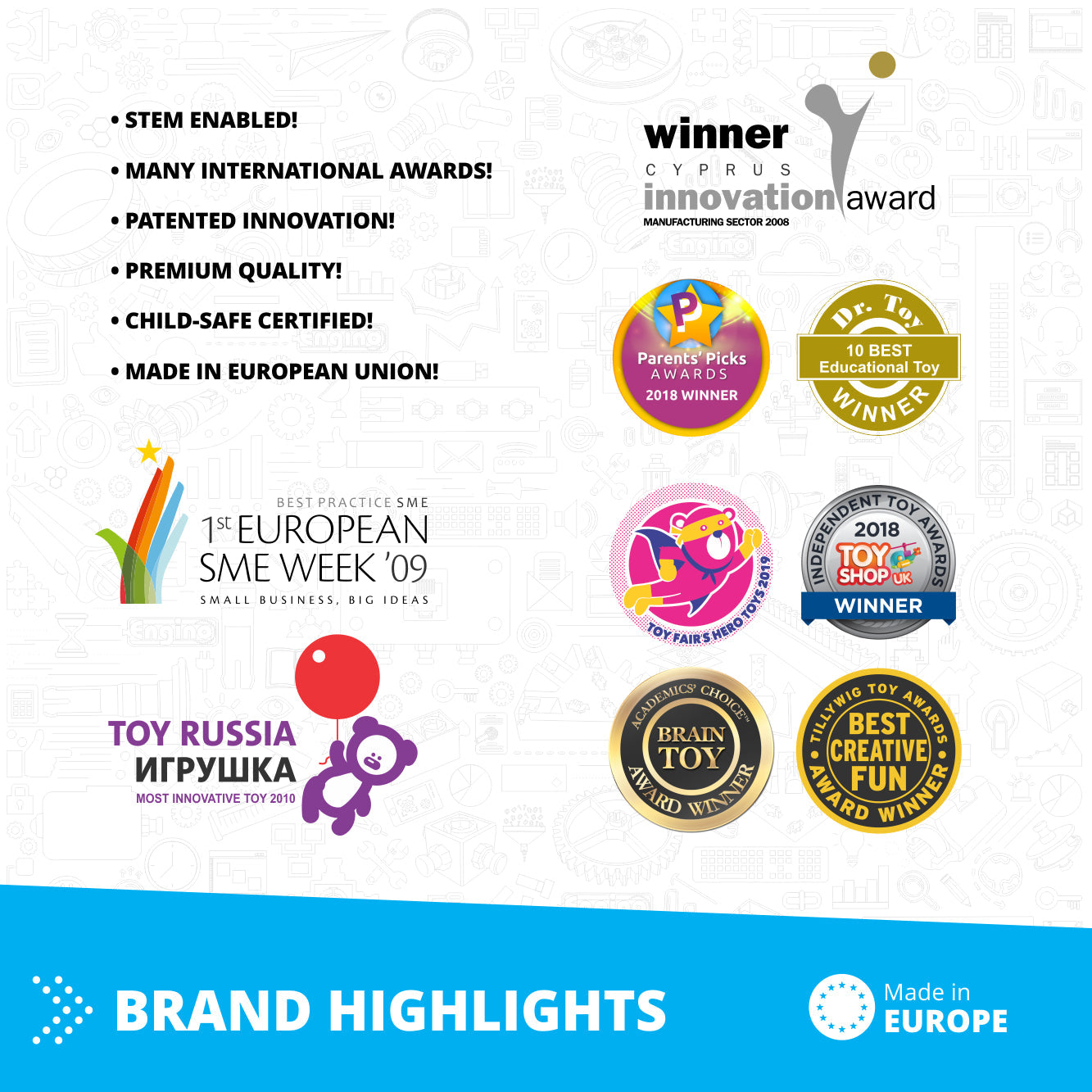 Engino Inventor Mechanics- Speed Racer: Race Car STEM Building Toys for Kids Ages 9+ (5 Models to Build)