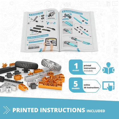 Engino Discovering STEM Astronomy: Educational Space Engineering Toys for Kids Ages 9+ (6 Models to Build)