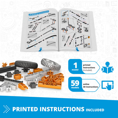 Engino Simple Machines Set, Building Kit for Young Inventors, STEM Projects for Kids Ages 9+