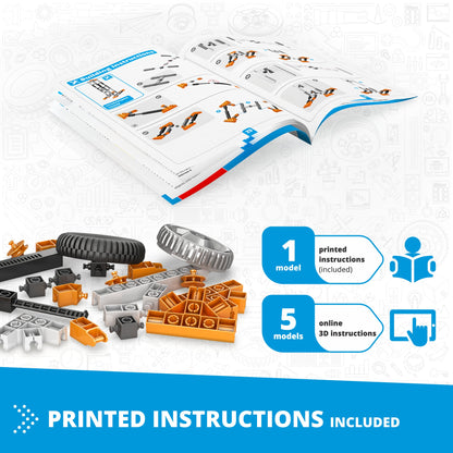 Engino Discovering STEM Fluid Dynamics: Educational Engineering Toys for Kids Ages 9+ (6 Models to Build)