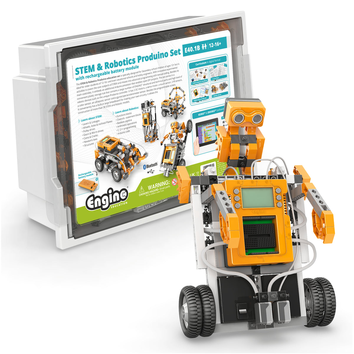 Engino STEM & Robotics Produino Set – Advanced Coding & Engineering Ki