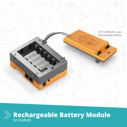 Engino STEM & Robotics Produino Set – Advanced Coding & Engineering Kit for Ages 12–16+ (34 Models to Build)