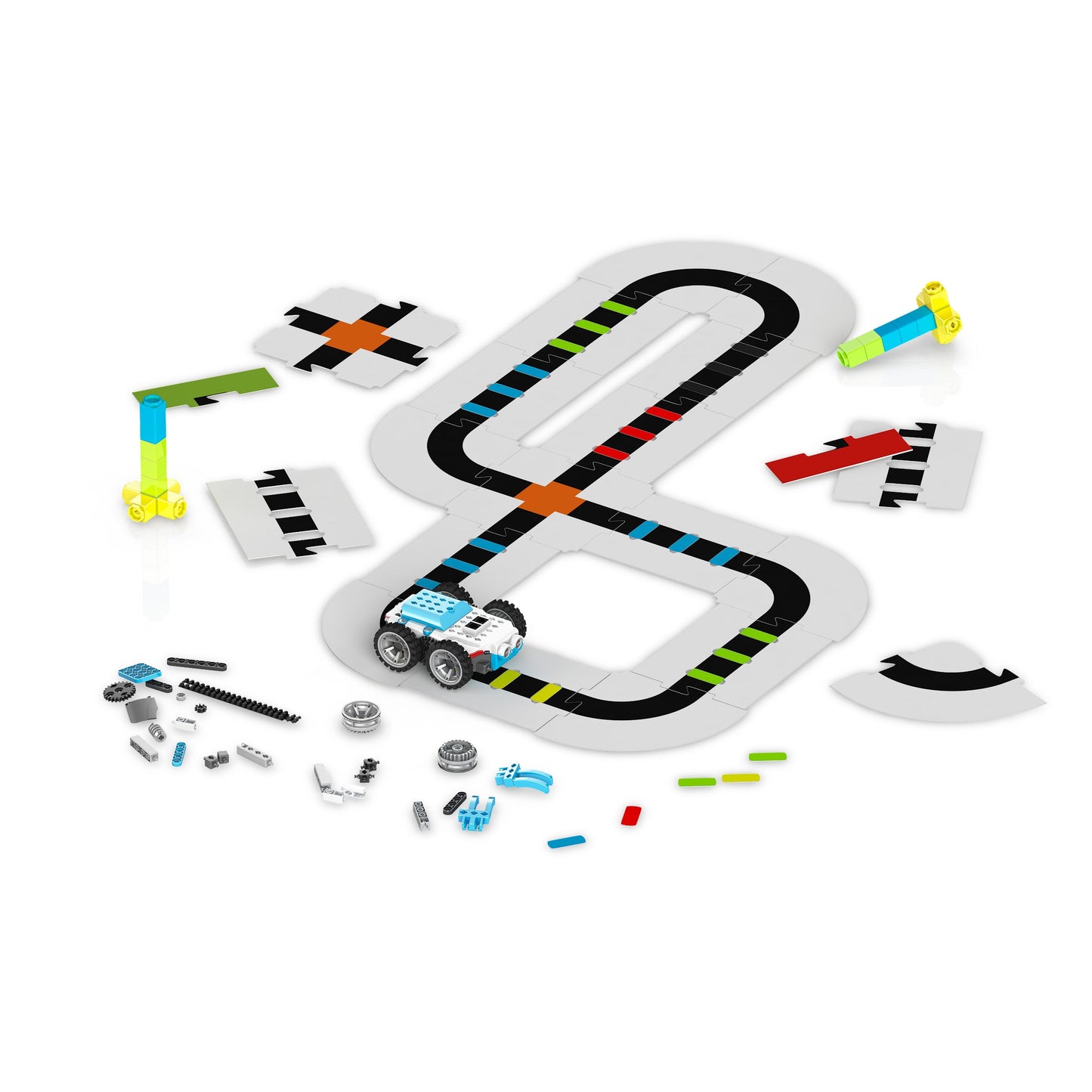 Engino Flexi-Track Puzzle– Interactive Track System for Coding Robots (Ages 5–12+)