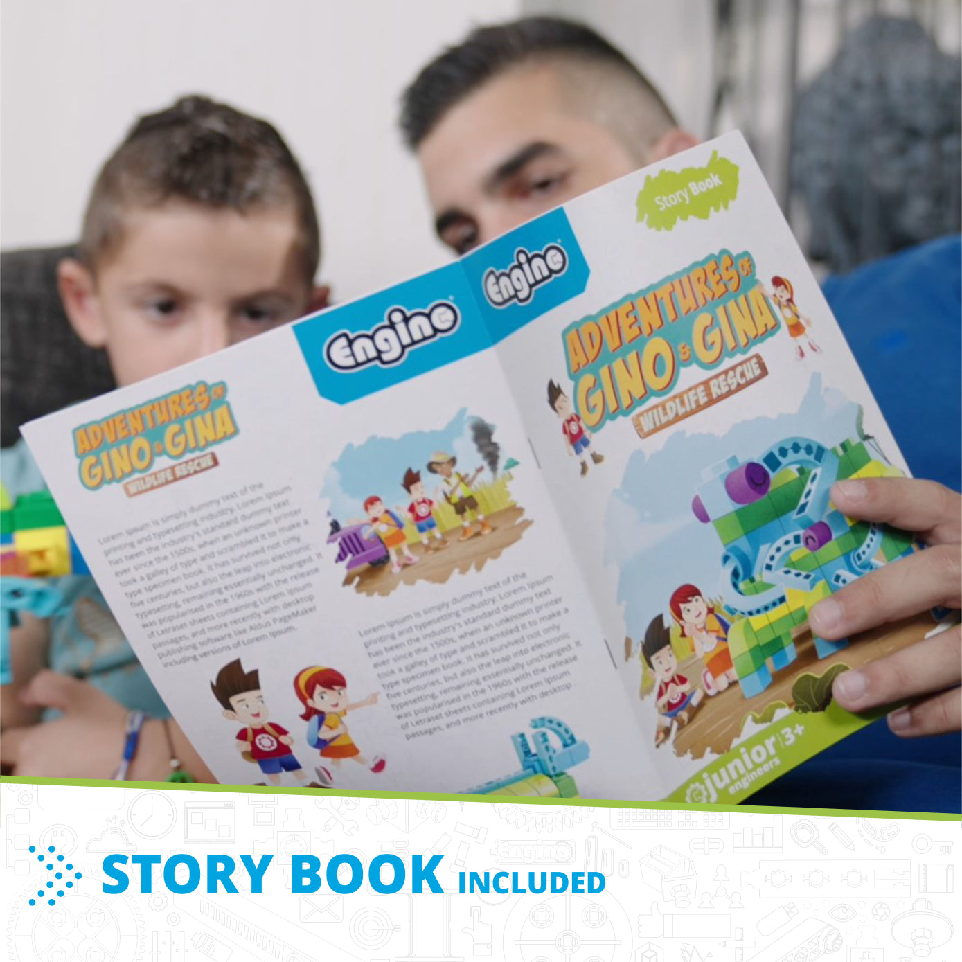 Adventures of Gino & Gina (Ages 3-6) Subscription Boxes