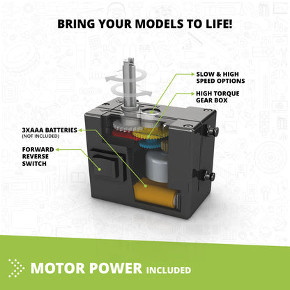 Engino Mega Builds- London Eye Architecture Construction Toys for Kids Ages 9+ (1 Model to Build)