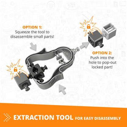 Engino Mega Builds- Eiffel Tower Architecture STEM Toys for Kids Ages 9+ (1 Model to Build)