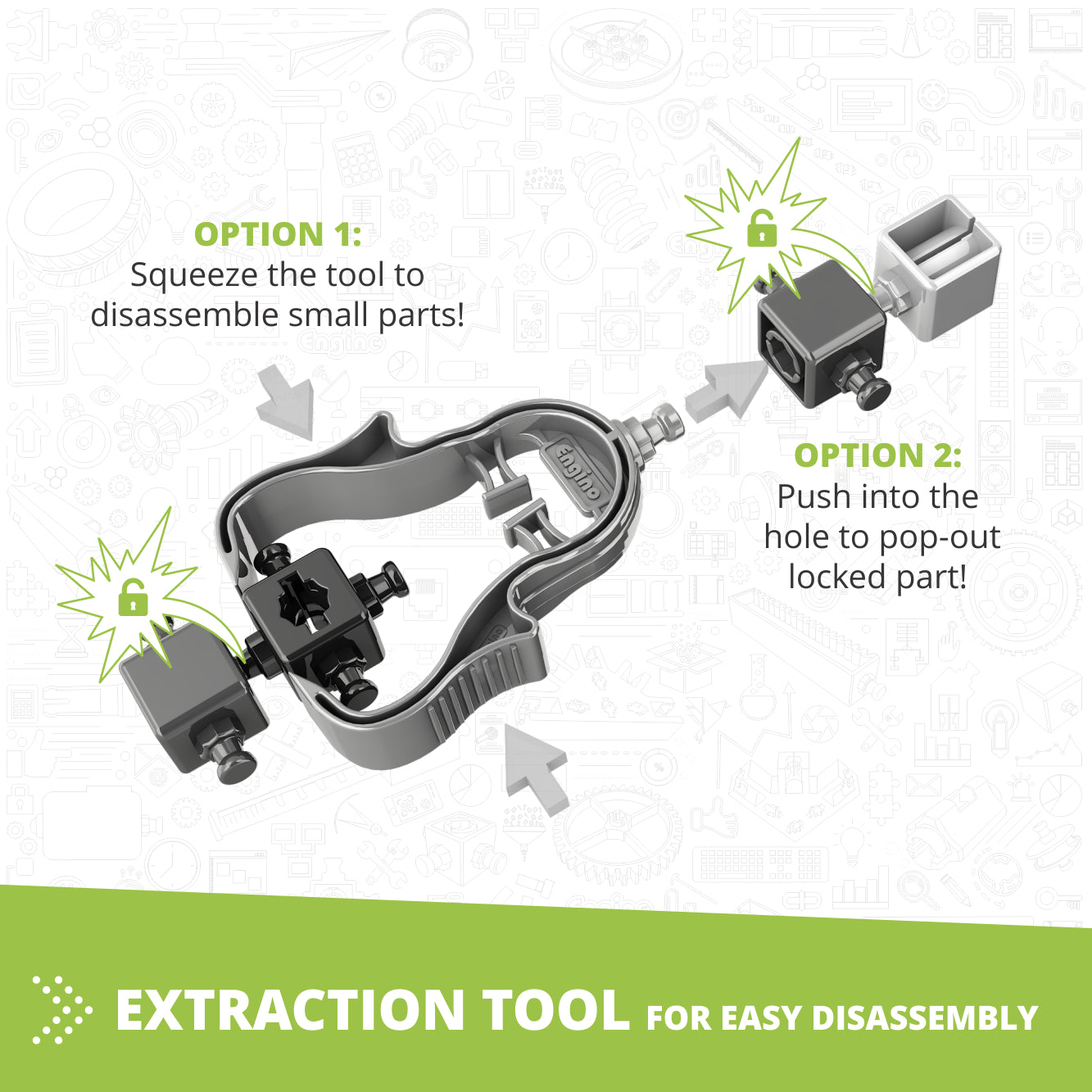 Engino Mega Builds- London Eye Architecture Construction Toys for Kids Ages 9+ (1 Model to Build)