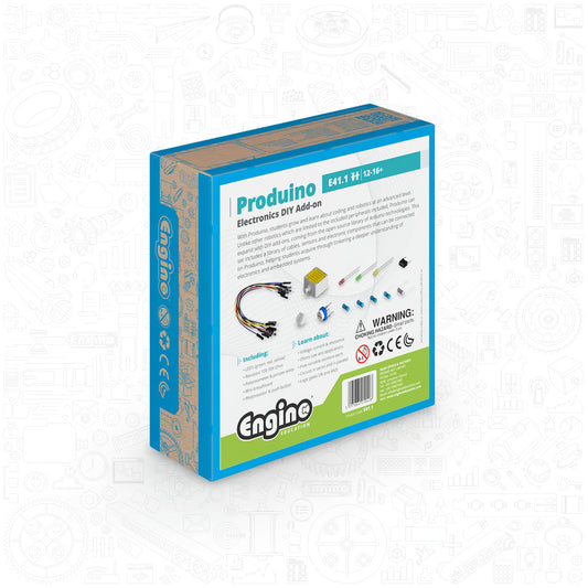 Engino Produino™ Electronics DIY Add-on, STEM Building Expansion for Ages 12–16+
