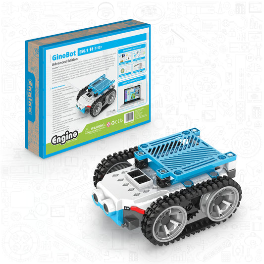 Engino GinoBot™ Advanced Edition – Programmable Robotics Kit for Ages 7–12+