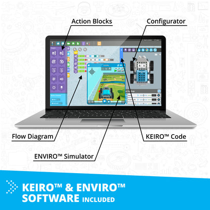 Engino GinoBot™ Advanced Edition – Programmable Robotics Kit for Ages 7–12+
