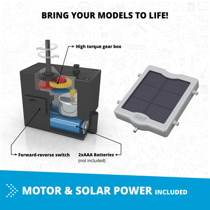Engino STEM Mechanics Master Set – Explore Simple Machines, Structures & Newton’s Laws, STEM Building Kit for Kids Ages 9-12+ (100 Models to Build)