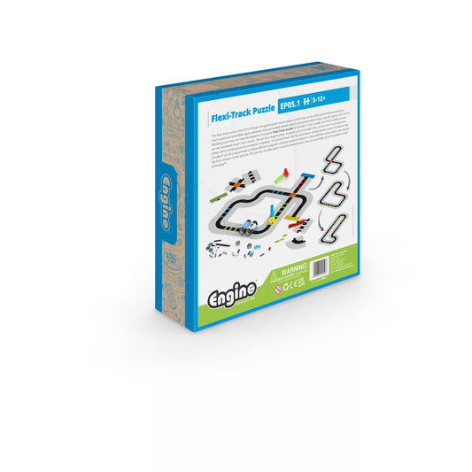 Engino Flexi-Track Puzzle– Interactive Track System for Coding Robots (Ages 5–12+)